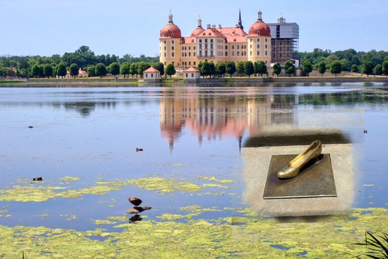 Okolím zámku Moritzburg