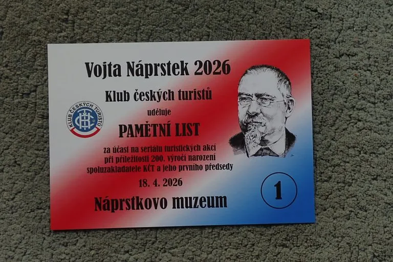 Pochod Vojty Náprstka 18.4.2026